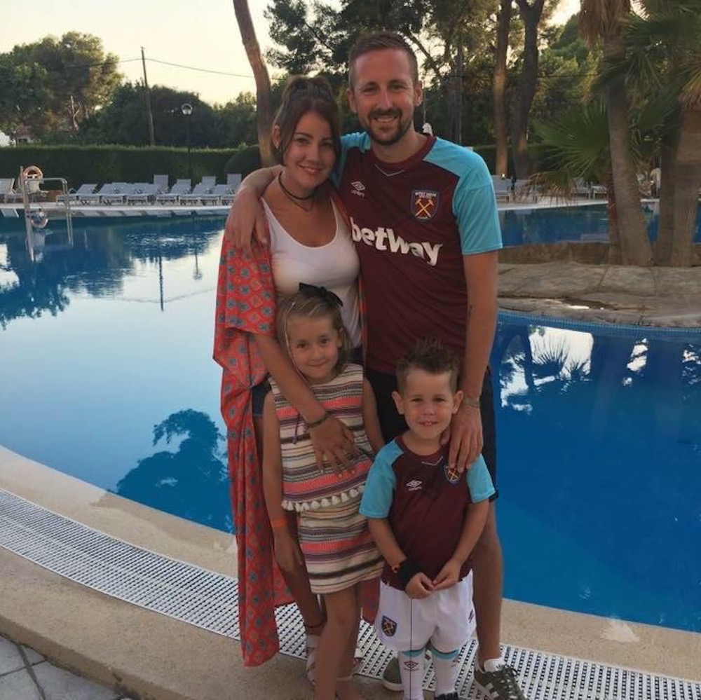 Jodie and her family