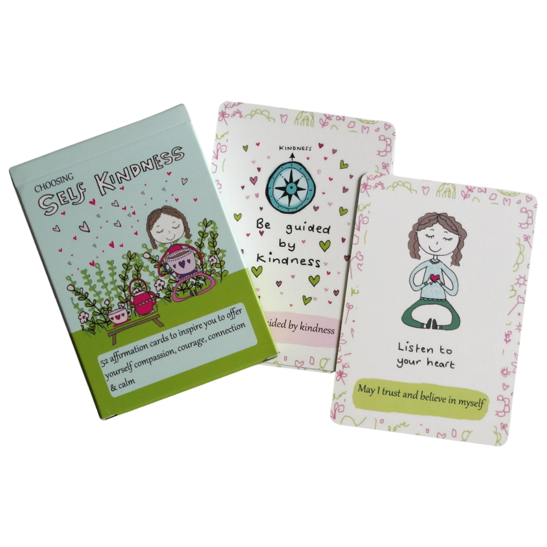 Choosing self kindness cards