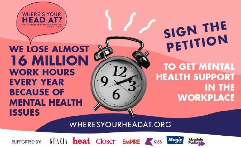 Where’s Your Head At? Support The Campaign To Make A Difference In Every Workplace