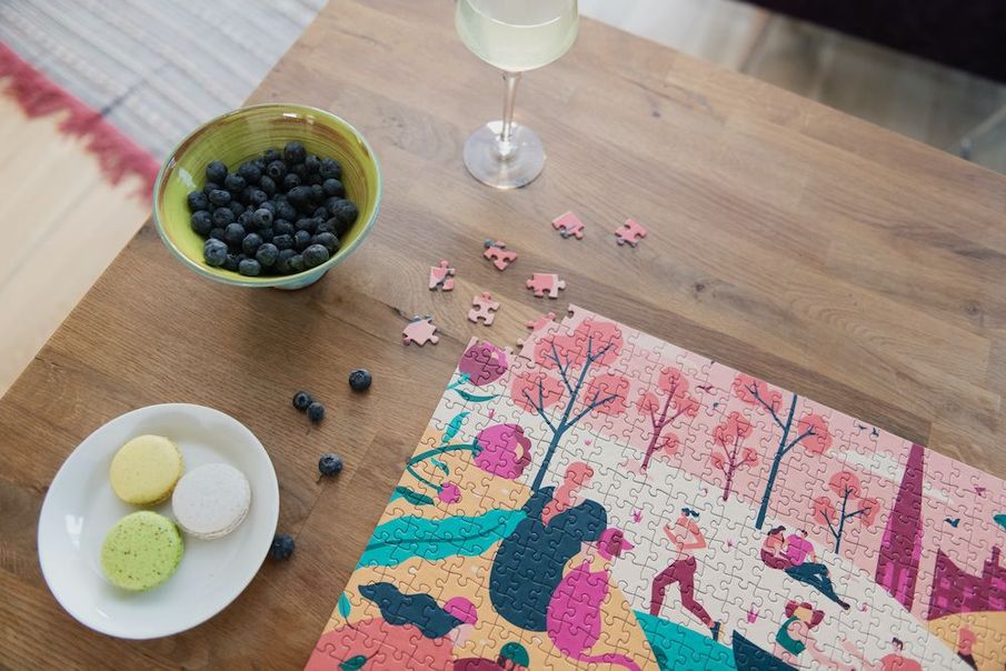 How can puzzles help us be more mindful?