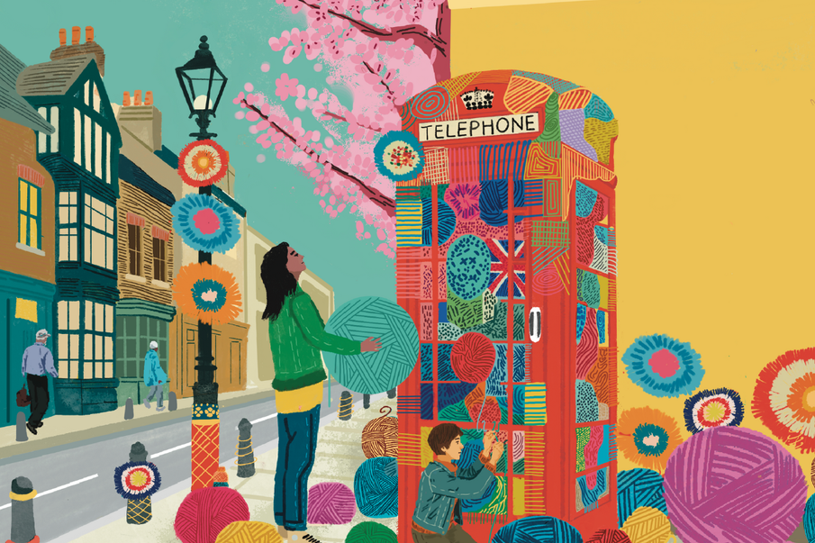 Unravelling the power of yarn bombing