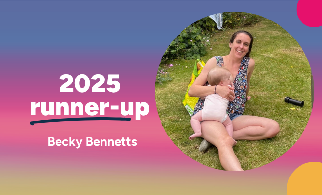Runner-up: Becky Bennetts on poetry as a healing act