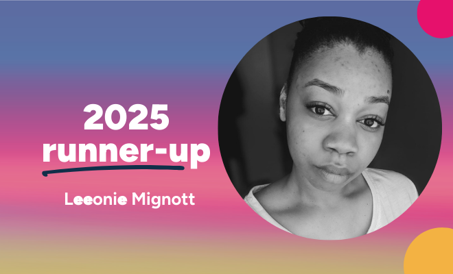 Runner-up: Leeonie Mignott on what inspired 'Drum Kit'