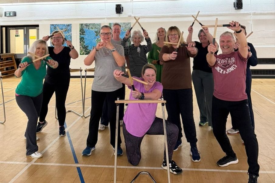 The Devon drumming group making noise across the UK