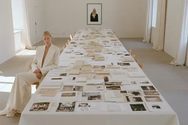 Sophisticated magazine art direction