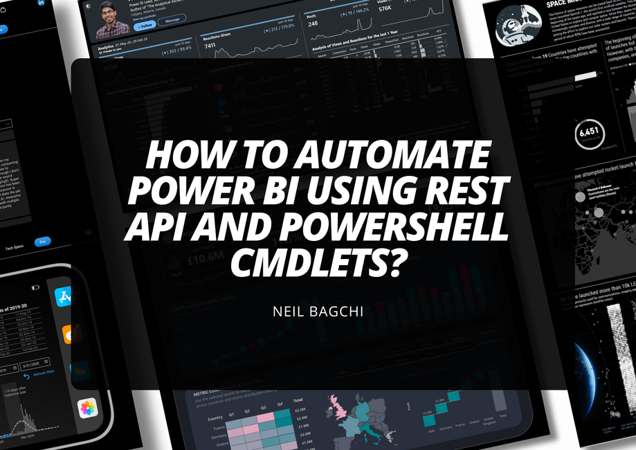 How to automate Power BI using REST API and PowerShell Cmdlets?