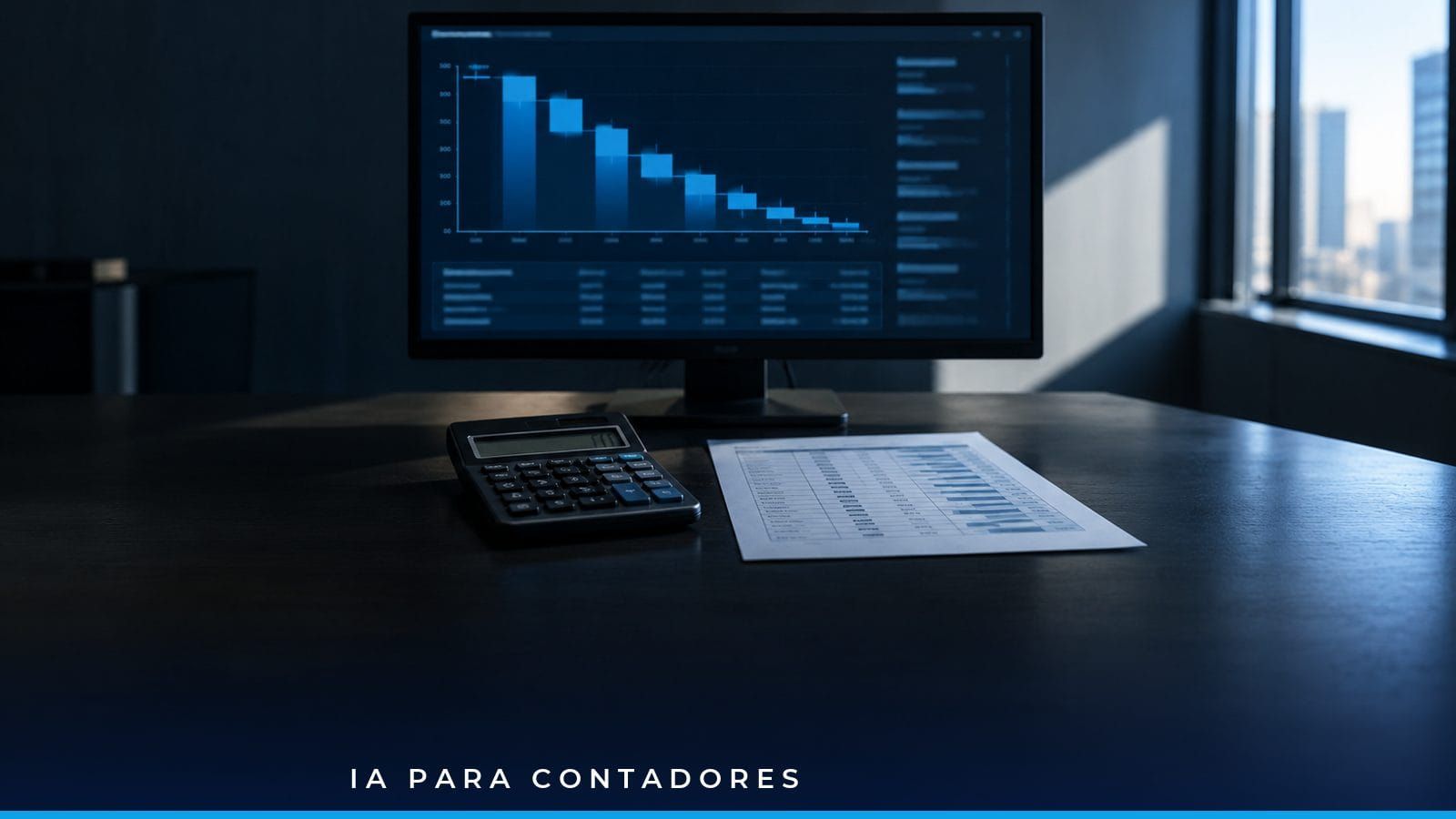 Contador revisa balances comparativos y arma el estado de flujos de efectivo con apoyo de IA