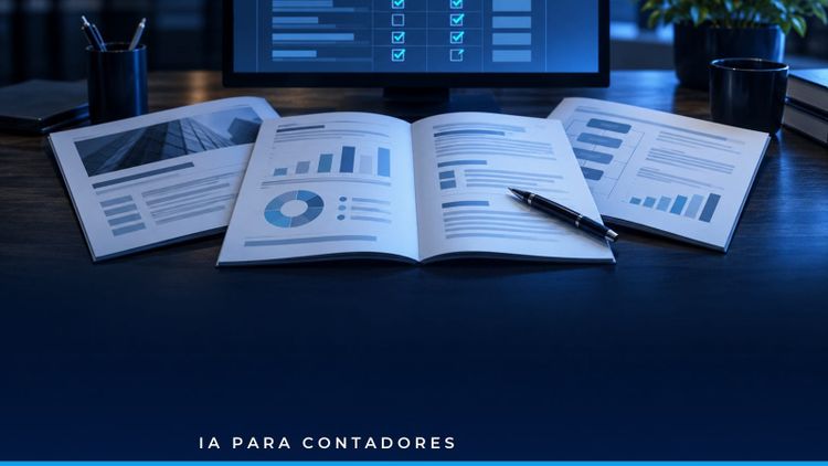 Contador comparando en pantalla el temario y las horas de varios programas de formación en inteligencia artificial