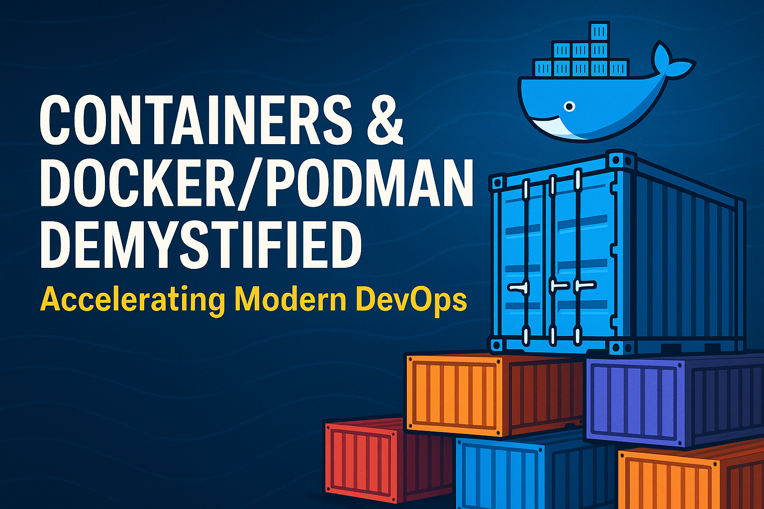 Containers & Docker/Podman Demystified: Accelerating Modern DevOps