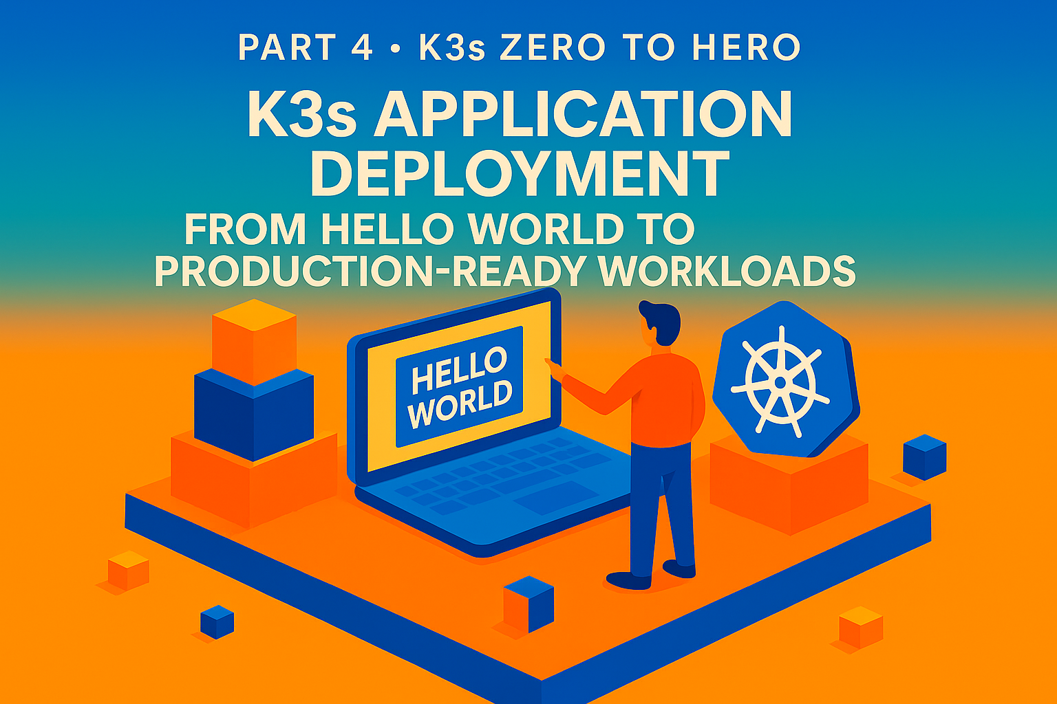 Part 4 - K3s Zero to Hero: K3s Application Deployment - From Hello World to Production-Ready Workloads
