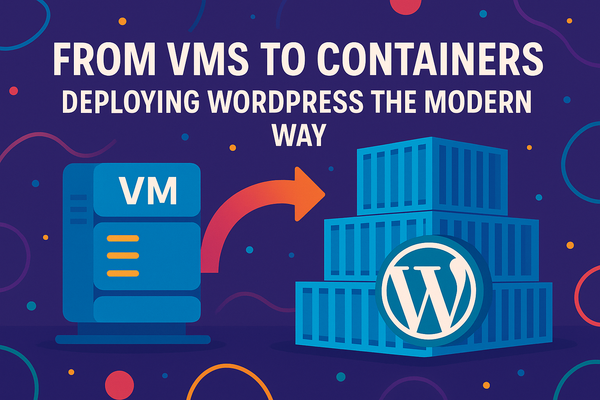 From VMs to Containers – Deploying WordPress the Modern Way