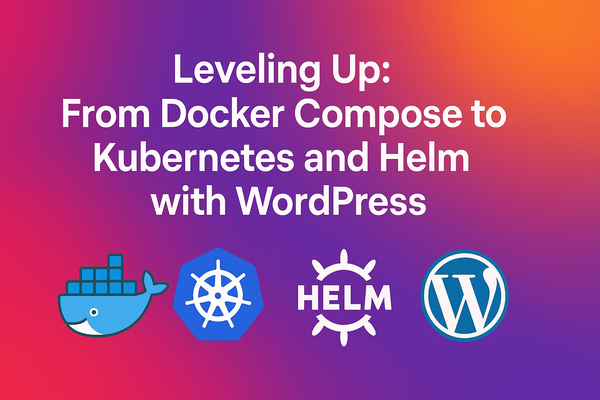 Leveling Up: From Docker Compose to Kubernetes and Helm with WordPress