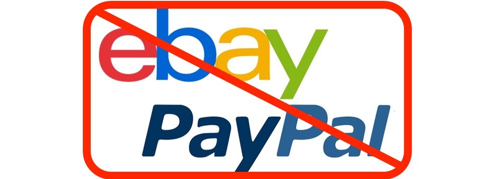 eBay and PayPal logos