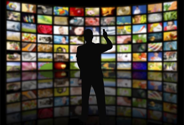 Streaming TV apps on a television