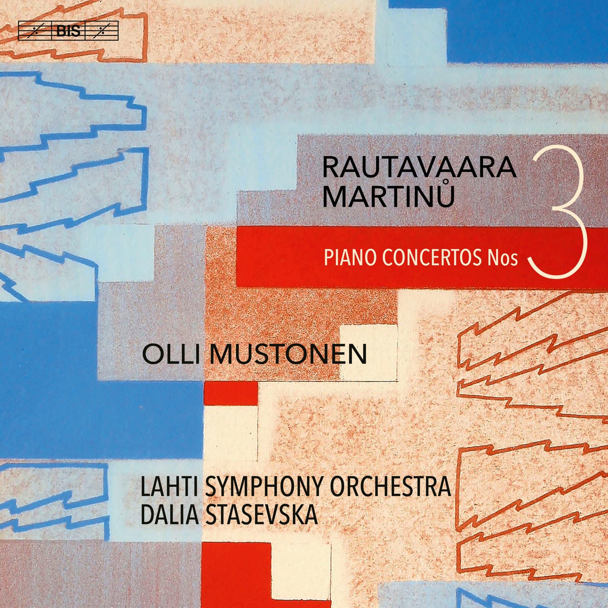 Rautavaara & Martinů Third Piano Concertos on BIS