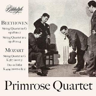 Primrose Quartet in Beethoven & Mozart