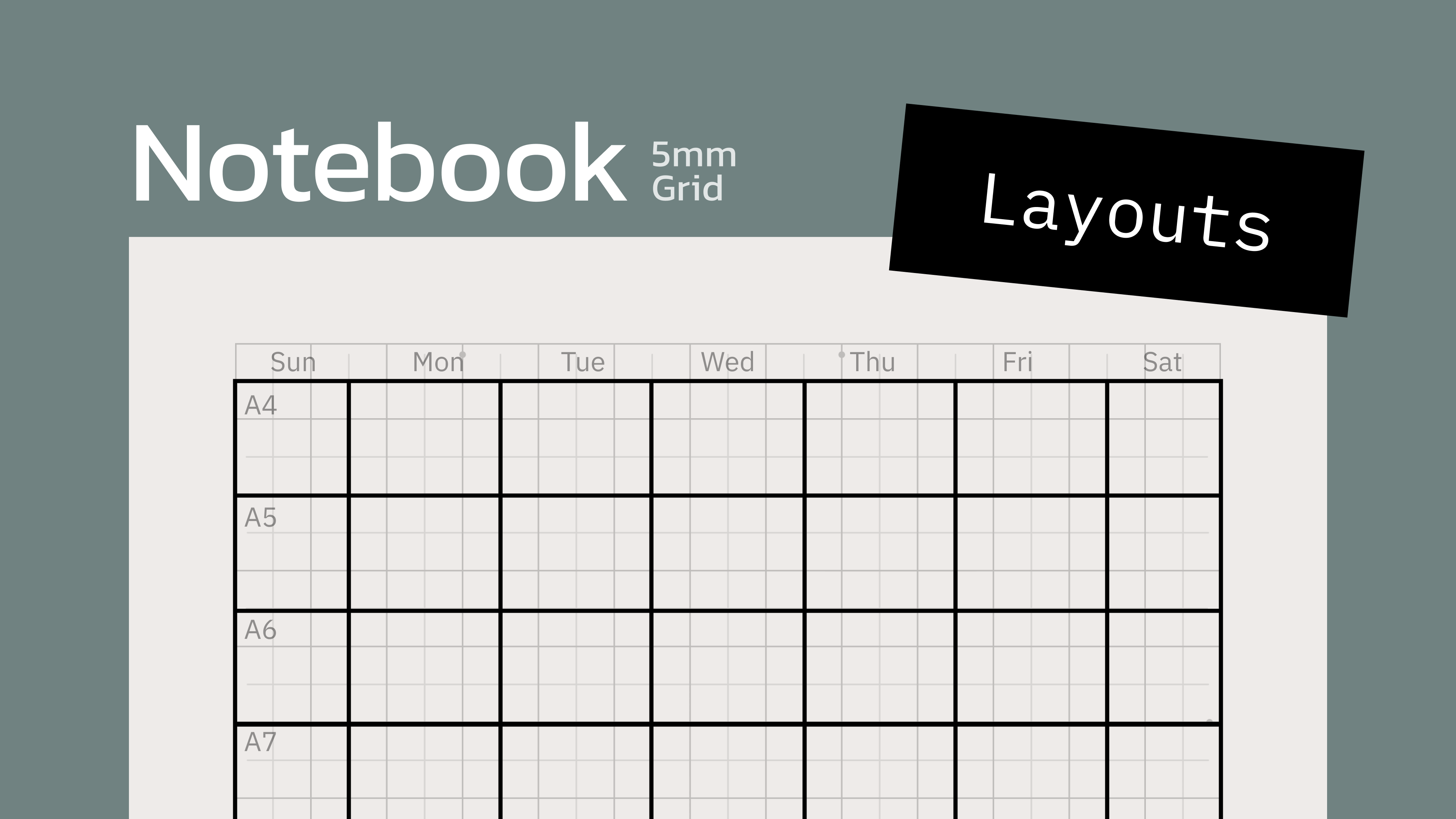 Notebook Templates