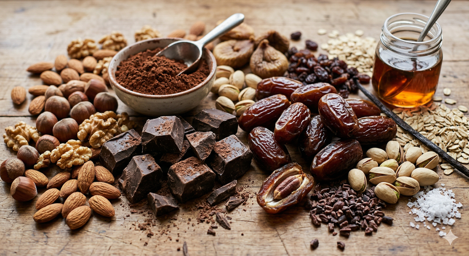 Hand‑crafted chocolate confections made with natural ingredients