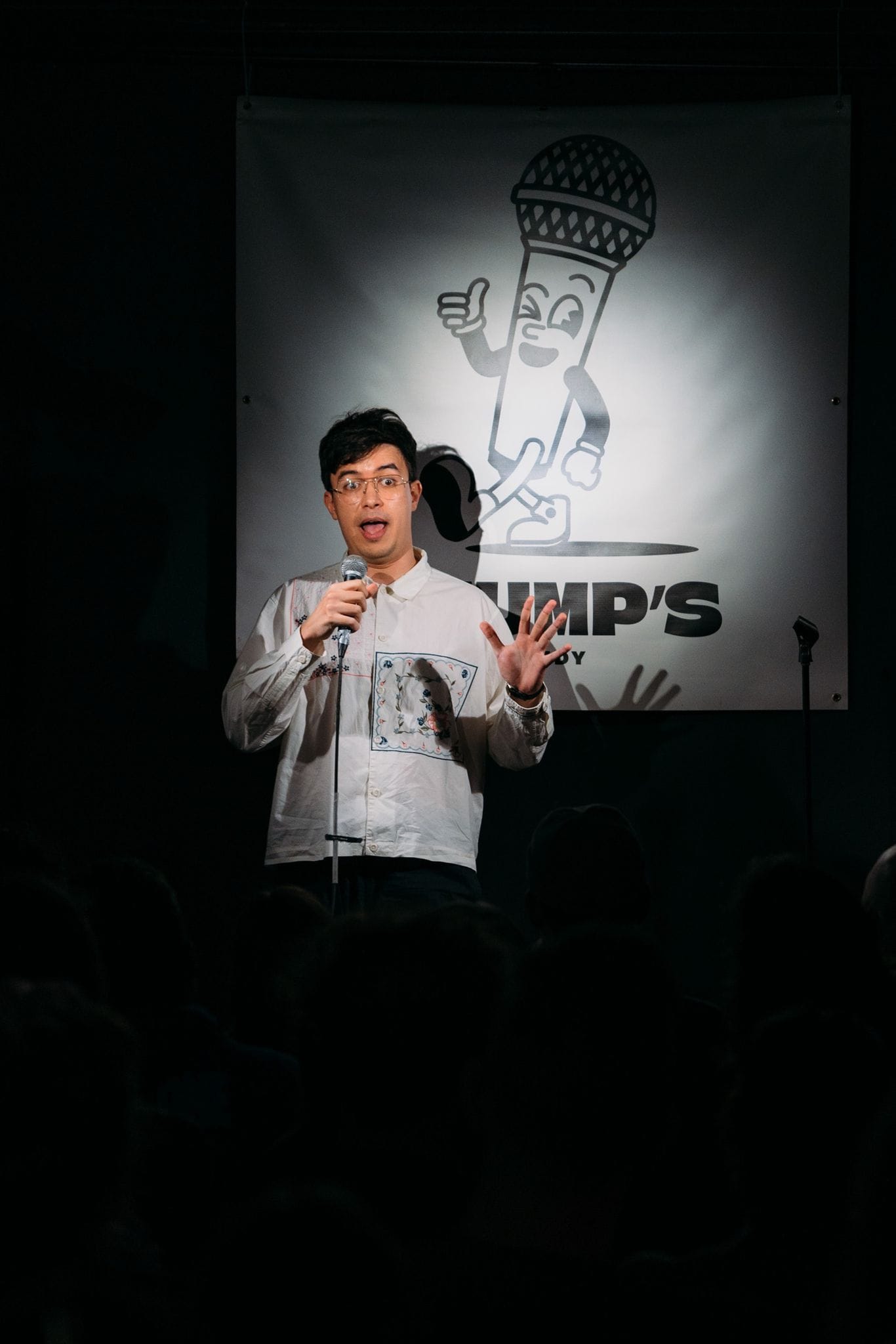 Phil Wang played six nights this year. Photo: Joanna Bongard