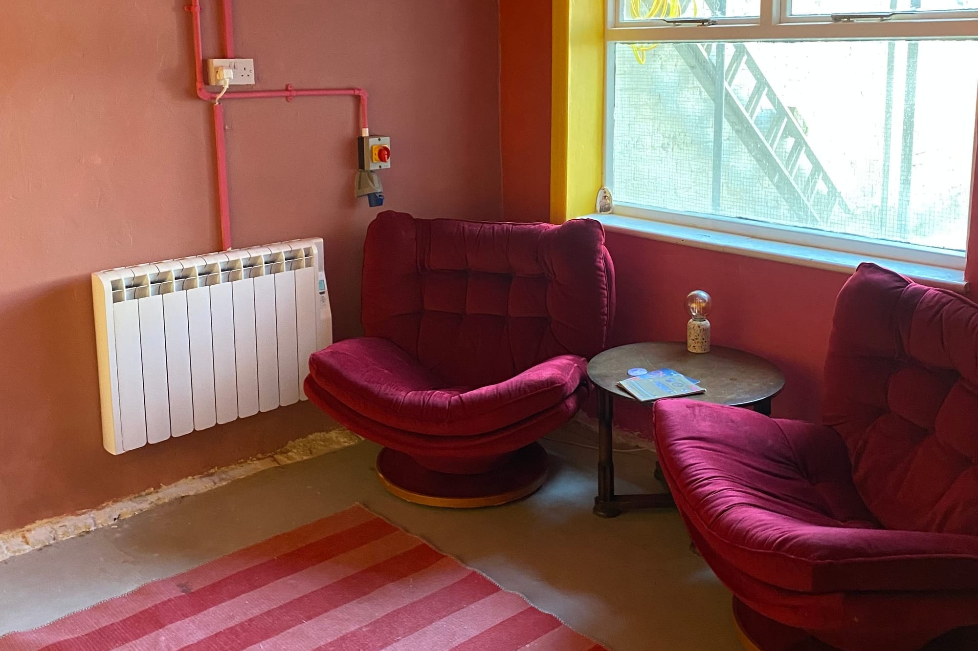 The library's reading room. Photo: Margate Queer Library & Archive