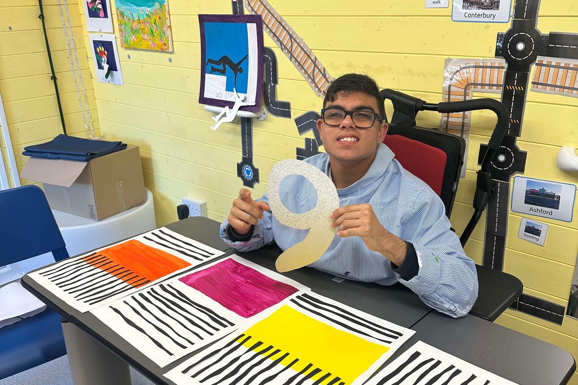 Dalibor at the studio. Photo: Sandra Art4All