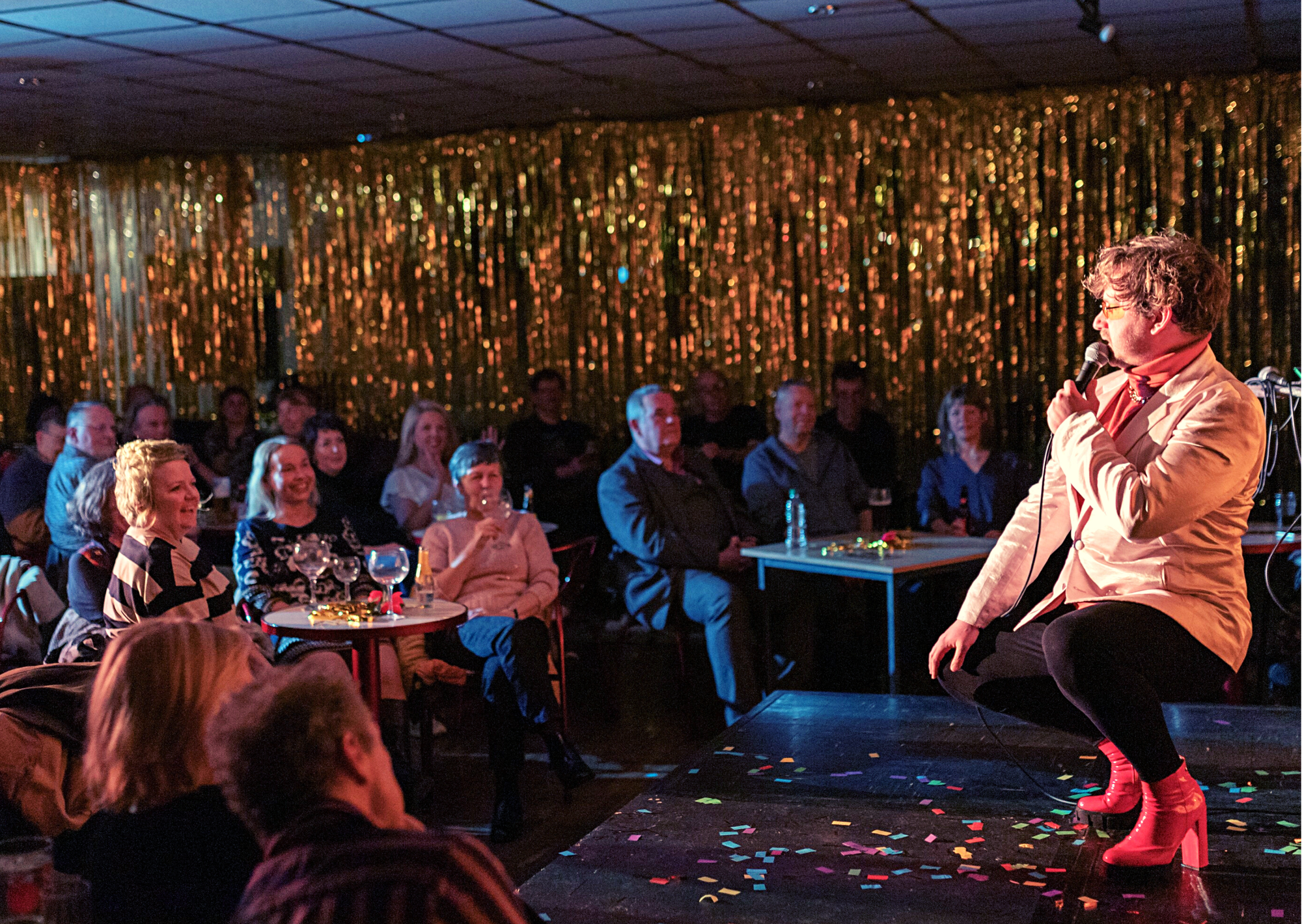 Thanet based Charlie Partridge is one of the performers in Screaming Alley's fold. Photo: Andrew Hastings