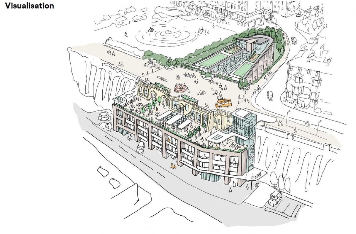 West Cliff Hall is going to auction. Image: Savills