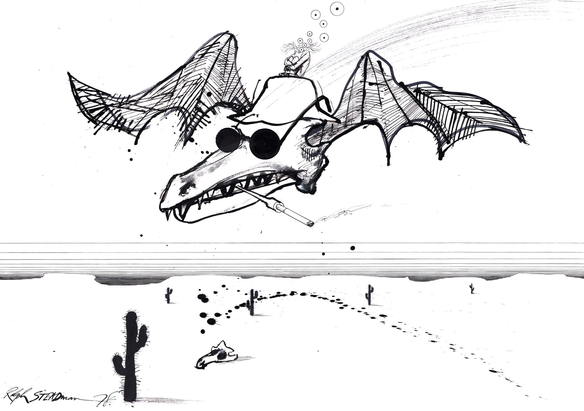 Things to do: Ralph Steadman, Ramsgate Music Hall, Halloween balls Post image