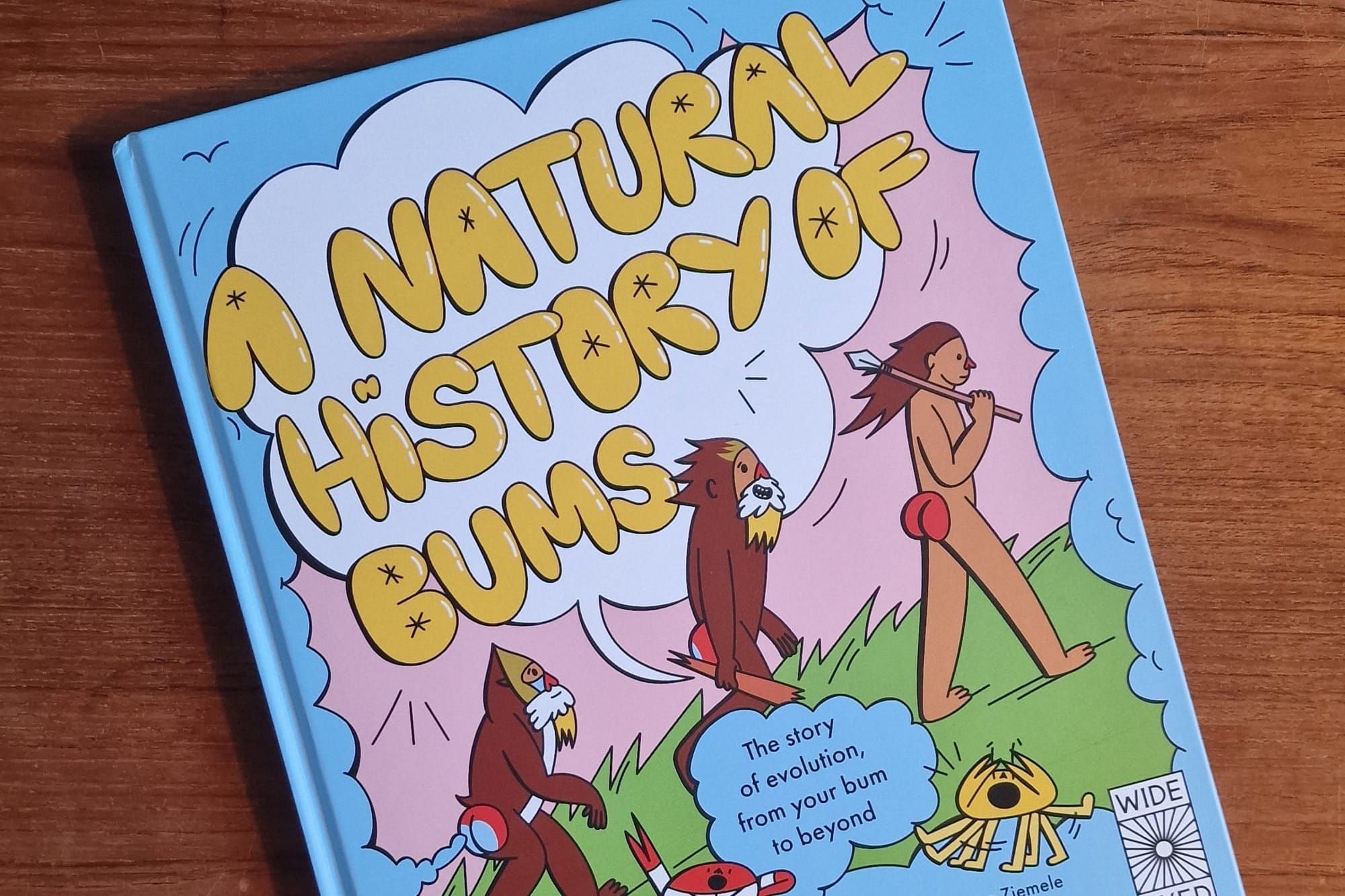 Butt of the joke: book teaches kids about evolution one bum at a time Post image