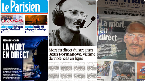 Jean Pormanove : notre revue de presse pour tout comprendre des enjeux de l'affaire