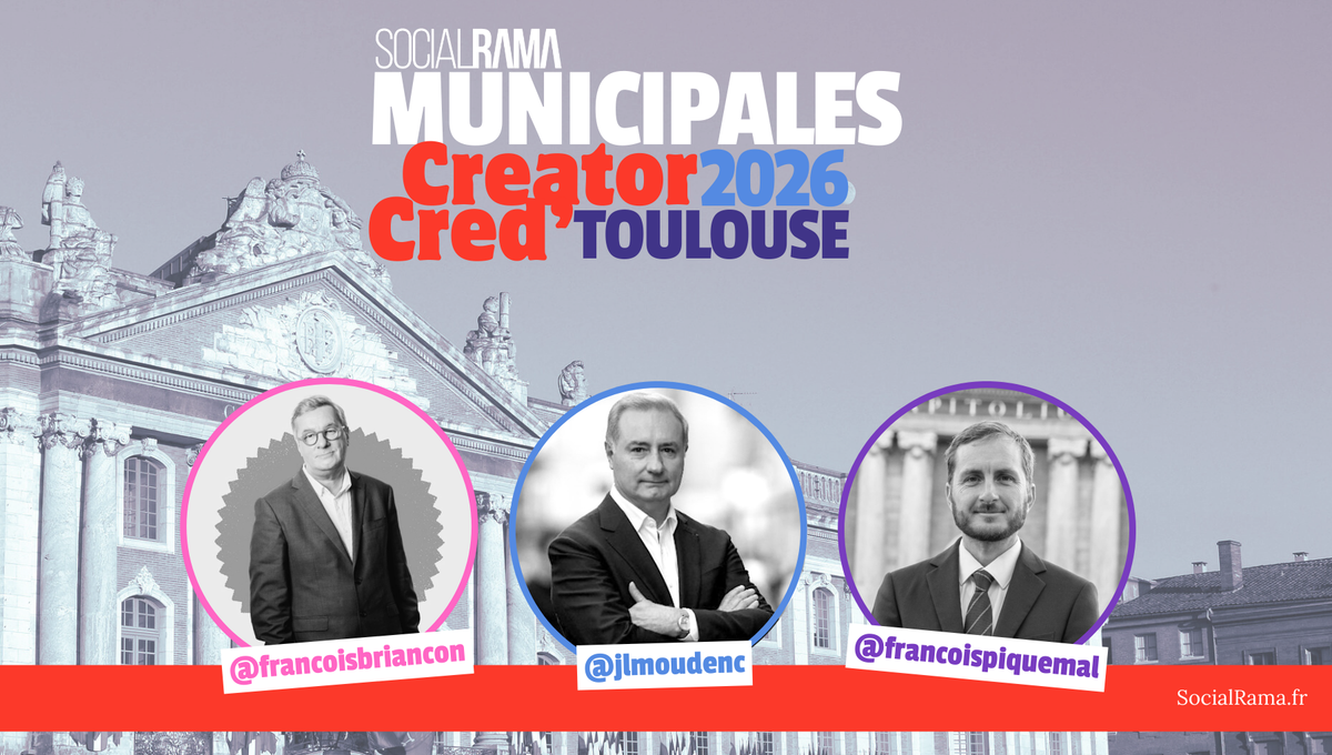 Toulouse : quel est l'indice de «crédibilité influenceur» des  candidats aux municipales 2026 ?
