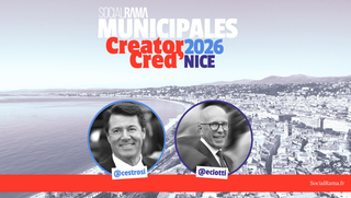 Nice : quel est l'indice de «crédibilité influenceur» des  candidats aux municipales 2026 ?