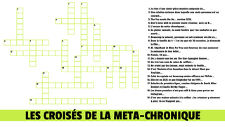 De quoi les mots croisés sont-ils le nom ?