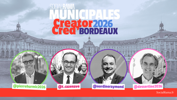 Bordeaux : quel est l'indice de «crédibilité influenceur» des  candidats aux municipales 2026 ?