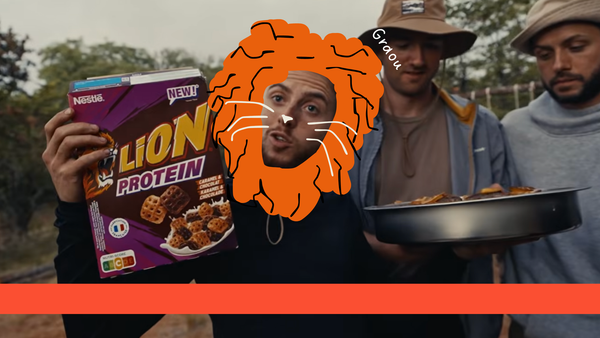 La collaboration de la semaine : Michou dans la savane avec LION sur YouTube