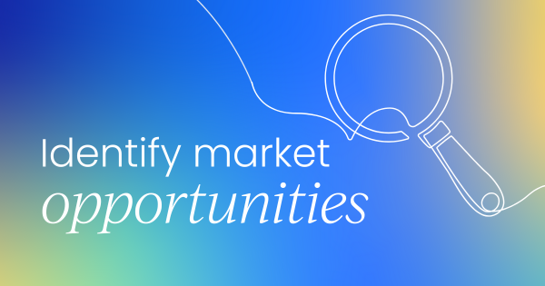 How to identify  market opportunities