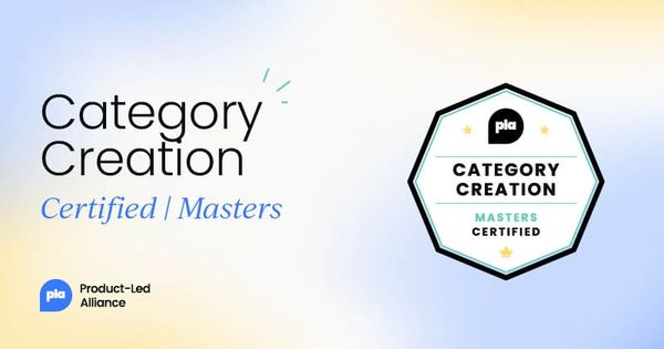 Category Creation Certified: Masters