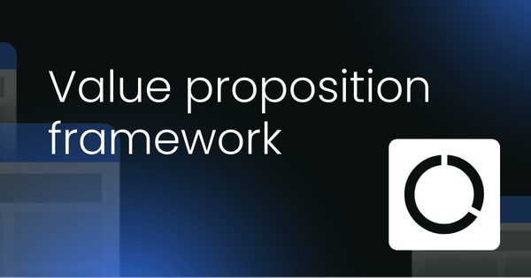 Value proposition  framework