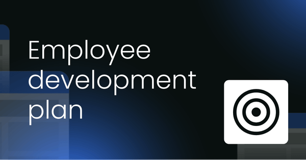 Employee development plan  template