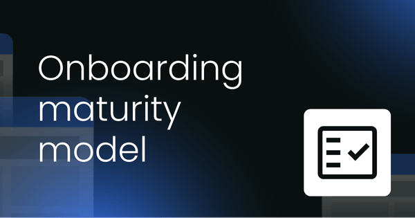 Customer onboarding  maturity model template