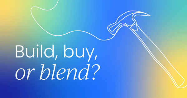 Build, buy, or blend? How AI is  forcing a rethink of the embedded analytics stack