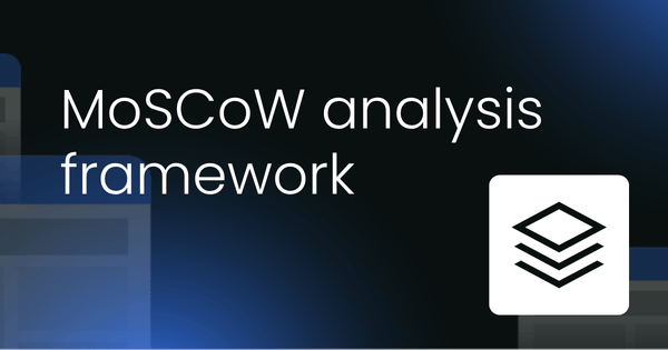 MoSCoW analysis  framework