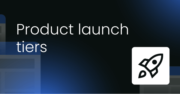 Product launch tiers  framework