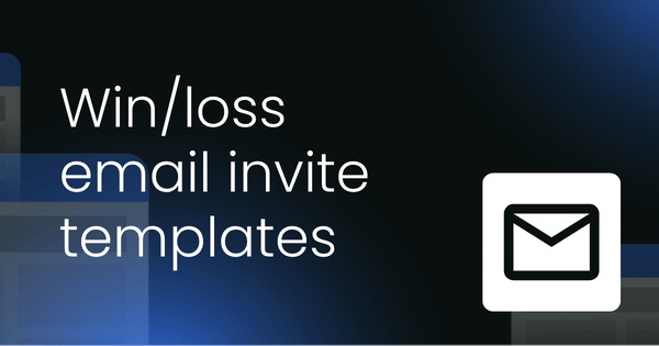 Win/loss email invite  templates