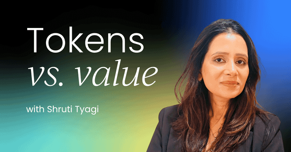 Tokens, credits, outcomes:  What should we actually charge for AI?