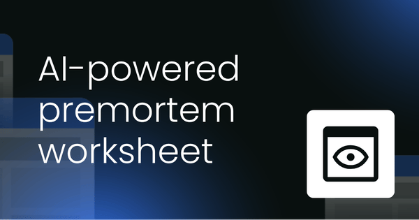 AI-powered premortem  worksheet