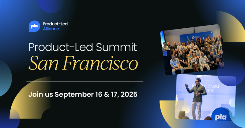Get a sneak peek of Product-Led Summit San Francisco
