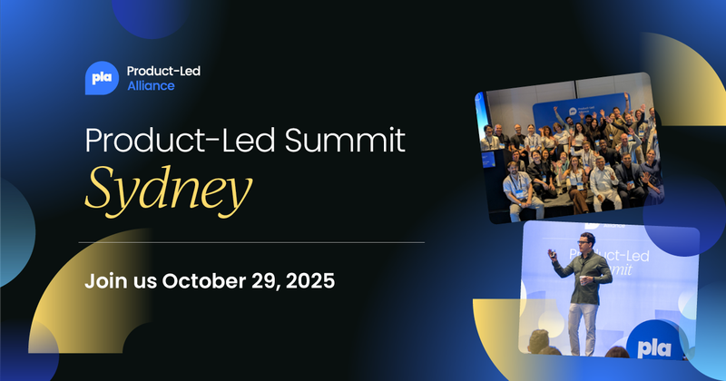 Get a sneak peek of Product-Led Summit Sydney