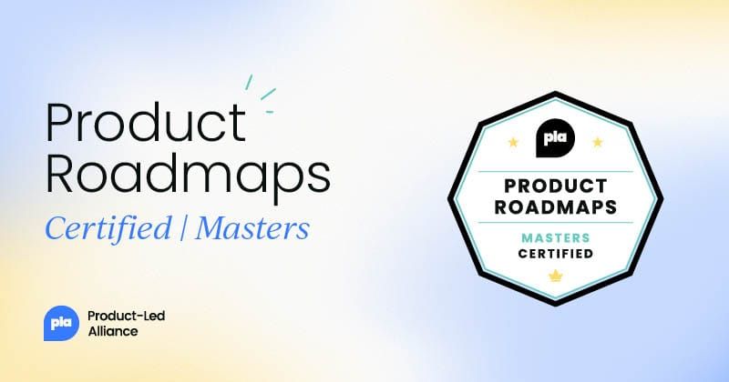 Product Roadmaps Certified: Masters