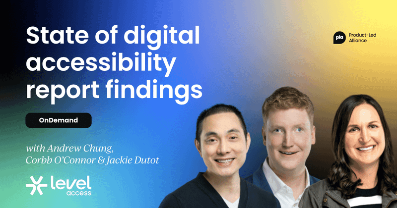 State of Digital Accessibility  report findings [OnDemand]